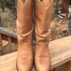 On Your Feet Leather Boots